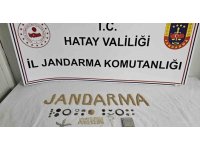Hatay’da evinde yapılan aramada 8 bin 248 küçük altın sikke ele geçirilen şahıs gözaltına alındı