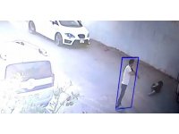 Üniversiteli genç kızın vurulma anı kameralara yansıdı