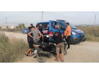 Çalınan motosikletini yolda gördü, dedektif gibi takip edip yakaladı