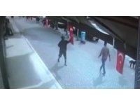 Türk bayrağını koparıp yere atan kadın ruh ve sinir hastalıkları hastanesine sevk edildi