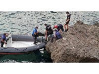 Antalya falezlerde kadın cesedi bulundu