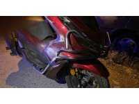 Alkollü motosiklet sürücüsü hastanelik oldu