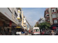 Ocakta unutulan yemek yangına neden oldu