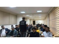 Osmaniye’de vatandaşlara uyuşturucu ve madde bağımlılığı ile mücadele eğitimi