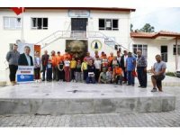 Büyükşehirden orman köylerine yangın eğitimi