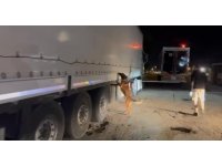 Tekstil eşyası yüklü tırda 64 kilogram skunk ele geçirildi