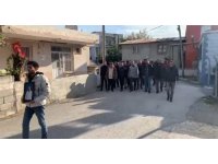 Musalla Gücü Spor Kulübü Başkanının cenaze töreninde davul zurna ve trampet çalındı