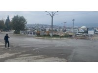 Kanalizasyon çalışması doğal gaz sızıntısına neden oldu