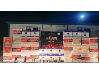 Hatay’da gümrük kaçağı makaron ve nargile tütünü operasyonu