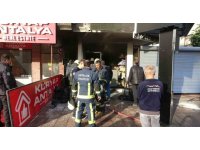 Elektrikli bisiklet servisinde yangın