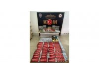 Burdur’da bin 565 paket kaçak sigara ele geçirildi