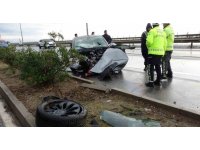 Manavgat-Alanya Karayolunda feci kaza ucuz atlatıldı: 3 yaralı