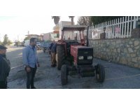 750 kilometrelik takiple bulunan traktör sahibine teslim edildi