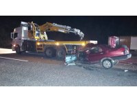 Park halindeki araçlara çarpıp ağır yaralandı, 2,50 promil alkollü çıktı