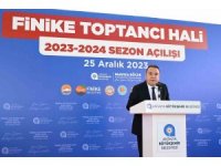 Başkan Böcek: "Finike’mize 690 milyon TL’lik yatırım yaptık"