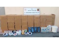 Hatay’da jandarmadan kaçak ve sahte alkol uygulaması