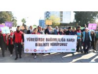Adana’da 750 kişi bağımlılığa karşı yürüdü