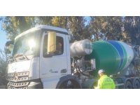 Mersin’de yük taşımacılığı yapan araçlar denetleniyor