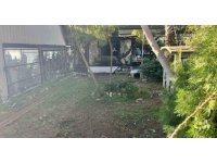 Kafe küle döndü, 97 yaşındaki adam ağır yaralandı