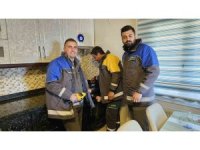 Tufanbeyli’de doğal gaz evlere verilmeye başlandı