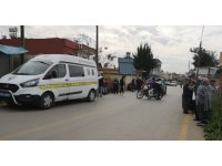 Hamile karısını satırla öldürdü, torununu alıp kaçtı