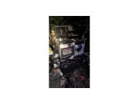 Samandağ’da çadır yangını çevreye sıçramadan kontrol altına alındı