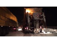 Antalya - Konya karayolunda ulaşıma "kar" engeli