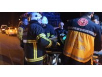 Hatay’da kontrolden çıkan araç bahçeye uçtu: 6 yaralı