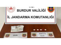 Burdur’da  uyuşturucu operasyonlarında 2 kişiye adli işlem yapıldı