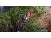 Antalya’da falezlerdeki manzara keyfi hastanede bitti