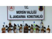 Mersin’de kaçak alkol ticareti yapan 3 şüpheli yakalandı