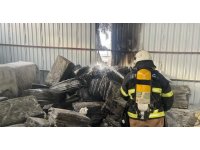 Antakya’da bir iş yerinde yangın çıktı