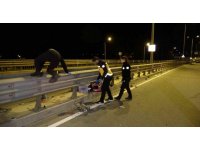 Lüks otomobille arkadan çarptığı motosiklet sürücüsünü hayattan kopardı