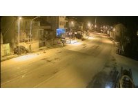 Isparta’da otomobilin hurdaya döndüğü kaza güvenlik kamerasında