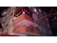 Evde çıkan yangın çevre binalara sıçramadan söndürüldü