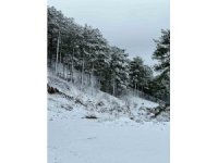 Gazipaşa kırsalı beyaza büründü