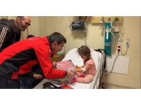 Ağlatan kurtuluşun ardından duygulandıran buluşma