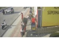 ’U’ dönüşü motosiklet sürücüsünün yaralanmasıyla sonuçlandı