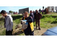 Tutuşan izolasyon malzemeleri çatıyı küle çevirdi, bina sakinleri gözyaşlarına hakim olamadı