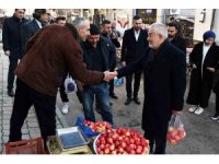 Başkan Başdeğirmen’e esnaftan destek