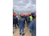 SASA işçilerinden düşük ücret eylemi