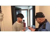 Polis kapı kapı gezip hırsızlığa karşı vatandaşları uyardı