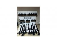 Yüreğir’de 27 ruhsatsız tabanca ele geçirildi