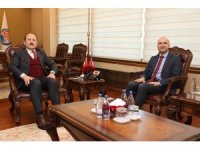 Mersin Valisi Pehlivan, KOSGEB Başkanı İbrahimcioğlu ile görüştü