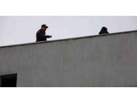 ’Yevmiyem eksik hesaplandı’ deyip çatıya çıktı