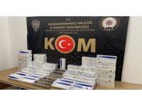 Gümrük kaçağı sigara ve telefon ele geçirildi