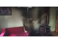 Gazipaşa’da evde çıkan yangını itfaiye söndürdü