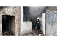 Uyuşturucu kullanan şahısların yangın çıkardığı iddiası