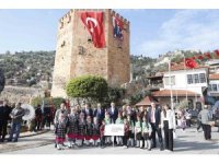 Atatürk’ün Alanya’ya gelişinin 89. yıl dönümü törenle kutlandı