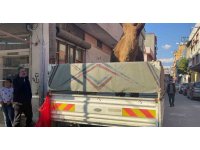 Adana’da deve kesilmekten son anda kurtarıldı